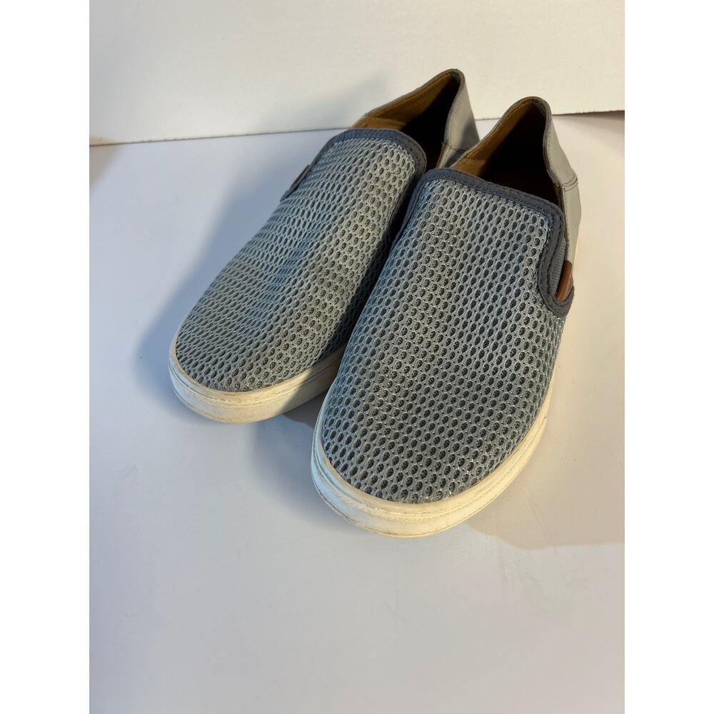 OluKai Women's Haleiwa Pai Slip on Shoes Grey Size 8.5/38.5